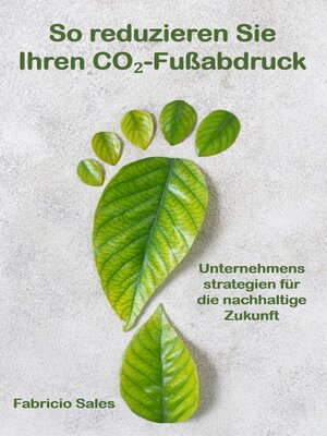 So reduzieren Sie Ihren CO₂-Fußabdruck - ebook